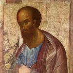 Andrejus Rublevas.  Zvenigorodo istorija.  Apaštalo Pauliaus (Rublevo) ikona Kur yra stebuklingas paveikslas