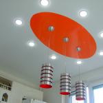 Asma tavanlar için lambaların seçimi Asma tavanlar için spot ışıklarının derecelendirilmesi